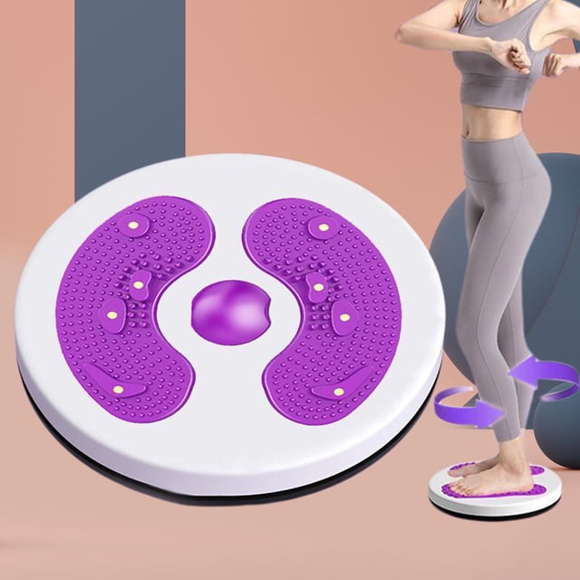Tabla de equilibrio para ejercicio de cintura, placa oscilante, equipo de ejercicio, placa de torsión para cintura Violeta Sharpla Tablero de giro de ejercicio