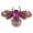 Rose Red, variant on BIMZUC Brooch Jewelry Retro Bee Shape Alloy Attractive Decorative Rhinestones Pin Ornament for Coat Suit Green 2.36 inches / 6 cm