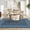 Teal Blue, variant on HIWEAVER Green 2' x 6' Washable Bordered Runner for Kitchen Geometric Indoor Throw Carpet Modern Non-Slip Foldable Doormat for Hallway Farmhouse Dorm Home Decor