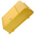 thumbnail image 1 of OUNONA Wall Mounted Boxes File Storage Yellow Plastic For Urban Apartment 1Pack, 1 of 5