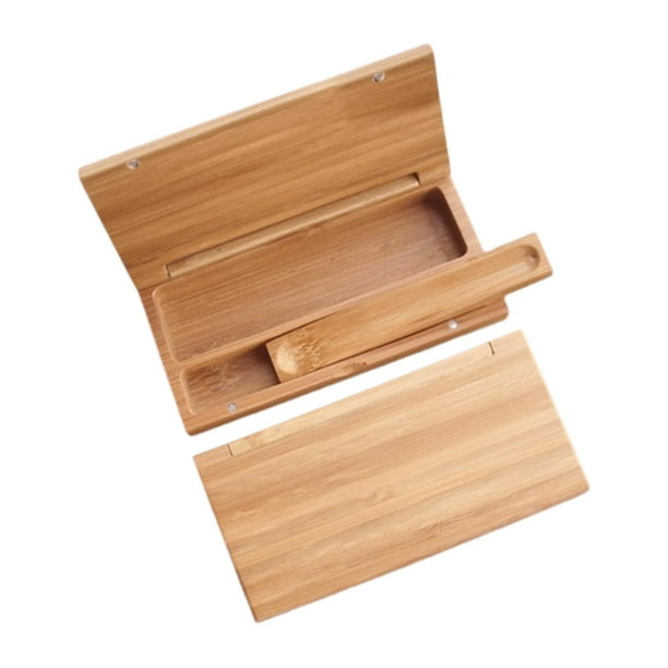 Porta varillas de incienso de madera, contenedor de incienso, incensario, regalo de cumpleaños, hecho a mano B
