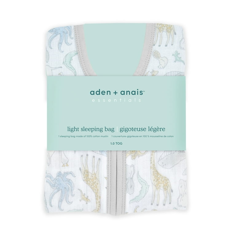 aden anais essentials sleeping bag natural history medium
