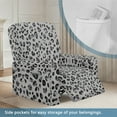 thumbnail image 3 of Kuiaobaty Leopard Print Reclining Sofa Slipcover Nonslip Recliner Chair Cover Breathable Reclining Thick Recliner Couch Cover Washable Reclining Slipcover with Elastic Bottom for Pets, 3 of 8