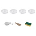 thumbnail image 1 of EeaseCA 7pcs Outdoor Small Bowl Tableware Accessories Portable Camping Tableware, 1 of 7