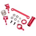 thumbnail image 4 of Aluminum Alloy Steering Assembly, High Hardness RC Steering Knuckle Kit Easy To Use Strong Flexibility  for LC RACING 1/14 Red, 4 of 8
