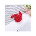 thumbnail image 5 of INSPIRE CHIC 70cm Women Scarves Plain Solid Color Pure Square Neck Scarf Neckerchief Red, 5 of 5