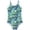 B, variant on WOLLED Kids Toddler Girls One Piece Swimsuits Sport Halter Swimwear Beach Bathing Suit 5-12T