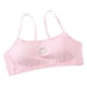 thumbnail image 3 of Big Cami Bra Almohadillas extraíbles Ropa interior inalámbrica sin costuras Rosado Hugo Sujetador de entrenamiento para niñas, 3 of 10