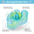 thumbnail image 4 of Flotador inflable para bebés: ayuda al bebé a aprender a patear y nadar para la edad de 3 a 72 meses (verde, S) Sincero  Hogar, 4 of 5