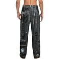 thumbnail image 7 of Salouo Fantasy Medieval Weaponry Print Pajama Pants for Men, Lounge Pants Elastic Waistband Casual Men's sleepwear Loungewear Sleep Pajama Pant -Large, 7 of 7