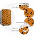 thumbnail image 6 of Halloween Shower Curtain Set ，Waterproof Fabric Shower Curtains Ghost Pumpkins Horror Expression Shower Curtains for Bathroom,Bathroom Decor 60"x72", 6 of 6