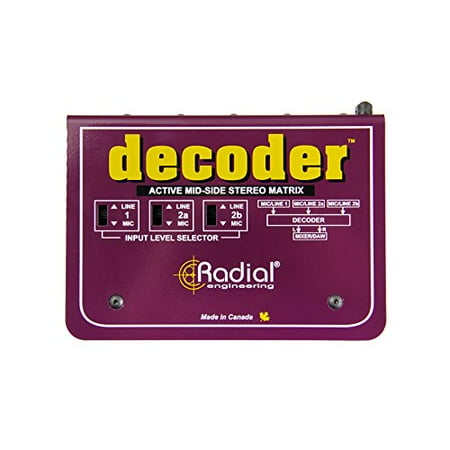 Radial Decoder Mid/Side Matrix and Mic Preamp