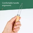 thumbnail image 4 of Button Hook Helper Dressing Aid Assist Device Tool One-Hand Gripper Puller Buttoneers for Shirt Clothes Pant Snap Button, 4 of 5