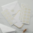 thumbnail image 4 of 12 Packs: 40 ct. (480 total) Gold Hello Foil Envelope Seals by Recollections, 4 of 6