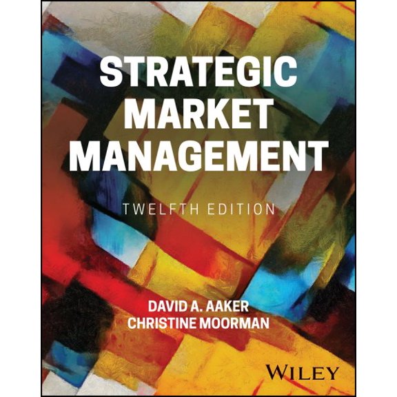 Pre-Owned Strategic Market Management, 9781119802860, 1119802865, Paperback, 12 edition