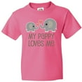 thumbnail image 3 of Inktastic My Pappy Grandpa Loves Me Youth T-Shirt, 3 of 5
