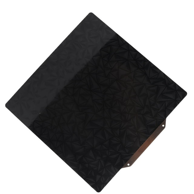 Plaque de Construction en Acier à Ressort Double Face - Surface Lisse et Texturée pour Bambu X1/P1P, Série Ender 3 (235x235mm) - Haute Résistance à la Température et Libération Facile du Modèle