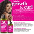 thumbnail image 4 of Difeel Growth and Curl Biotin Shampoo - Travel Size 2.5 Ounce, 4 of 10