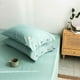 thumbnail image 2 of Fundas de almohada estilo lino de 74 x 48 cm, protectoras de almohada tejidas con cierre de botón, fundas de almohada suaves y transpirables para dormir, fundas de almohada decorativas de tamaño, 2 of 6