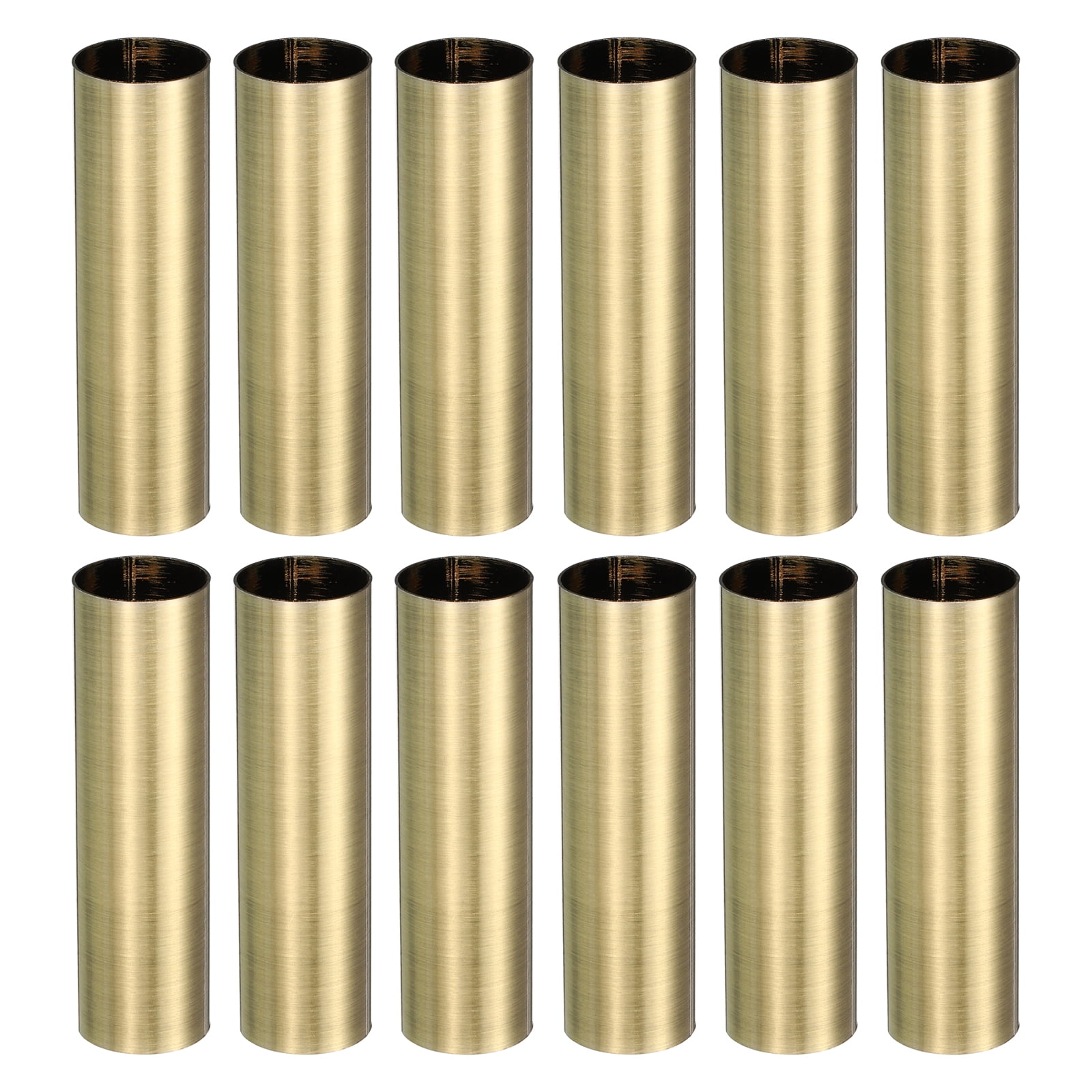 Uxcell E12 Candle Socket Covers, 3.1 Inch Tall Chandelier Sleeves