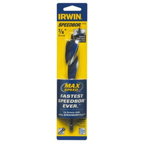 Irwin 3041005 Speedbor Max 7/8Inch by 6Inch Self Feeding Spade Bit, N