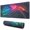 Color Lines, variant on Fire At Night mouse Padswaterproofwashable for Office Home Work GamingmousepadsRubber Base Mousepad with Stitched Edges 31.5x11.8inches