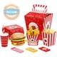 thumbnail image 3 of Juego de comida de juguete para niños: hamburguesas, patatas fritas y accesorios de cocina. Incluye accesorios para juegos de rol., 3 of 7