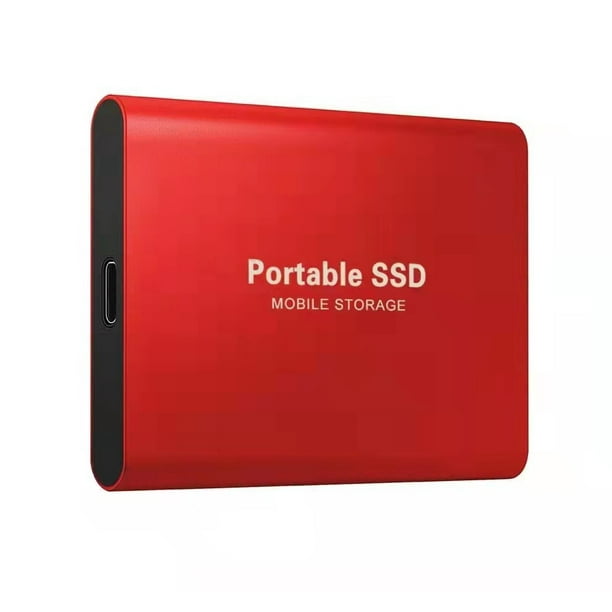 8 To/64G, Rouge)Disque dur portable 1 To/2 To/4 To/8 To Disque dur mobile SSD  Disque dur mobile Disque dur mobile Stockage externe 