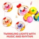 thumbnail image 5 of Juguetes para bebés de 6 a 12 meses Juguete musical Press and Go Inchworm con cara iluminada Caterpillar Crawling Juguetes educativos para bebés de 12 a 18 meses, juguetes para niñas de 1 año Adepaton WMZL-1189, 5 of 8
