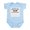 Sky Blue, variant on CafePress - Dispatcher Infant Bodysuit - Baby Light Bodysuit, Size Newborn - 24 Months