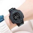 thumbnail image 3 of outdoor Digital Sports Watch, 3d Pedometer, Black, 3 of 5