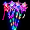 thumbnail image 4 of Sofullue Kids Night Toy Magical Flashing Wand for w/ Bow Knot Crystal Top Child Party Fav, 4 of 19