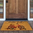 thumbnail image 3 of Farmhouse Living Hello Fall Bike Coir Doormat, 3 of 4