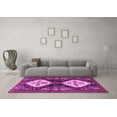 thumbnail image 3 of Ahgly Company Indoor Rectangle Persian Pink Traditional Area Rugs, 2' x 5', 3 of 4