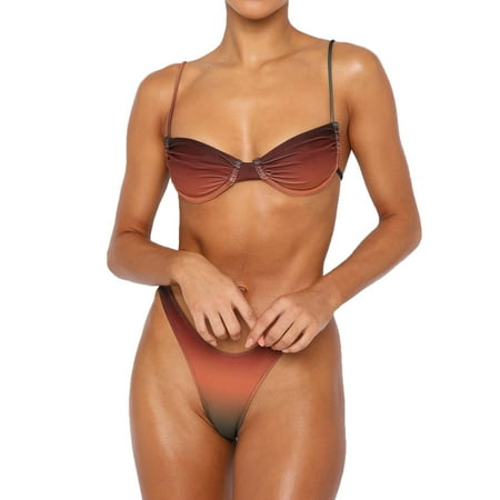 

Bikini Wax Beads Trendy Women Cropped Tops V Neck Vest Corset Top Side Tie Wrap Top Copper Color Metallic Bikini Bottoms for Women Underwear Women Bikini Cotton Seamless