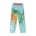 thumbnail image 5 of Xecao USA Tourist Map Men's Straight Lounge Pajama Pants: The Ultimate in Comfortable Sleepwear, 5 of 9
