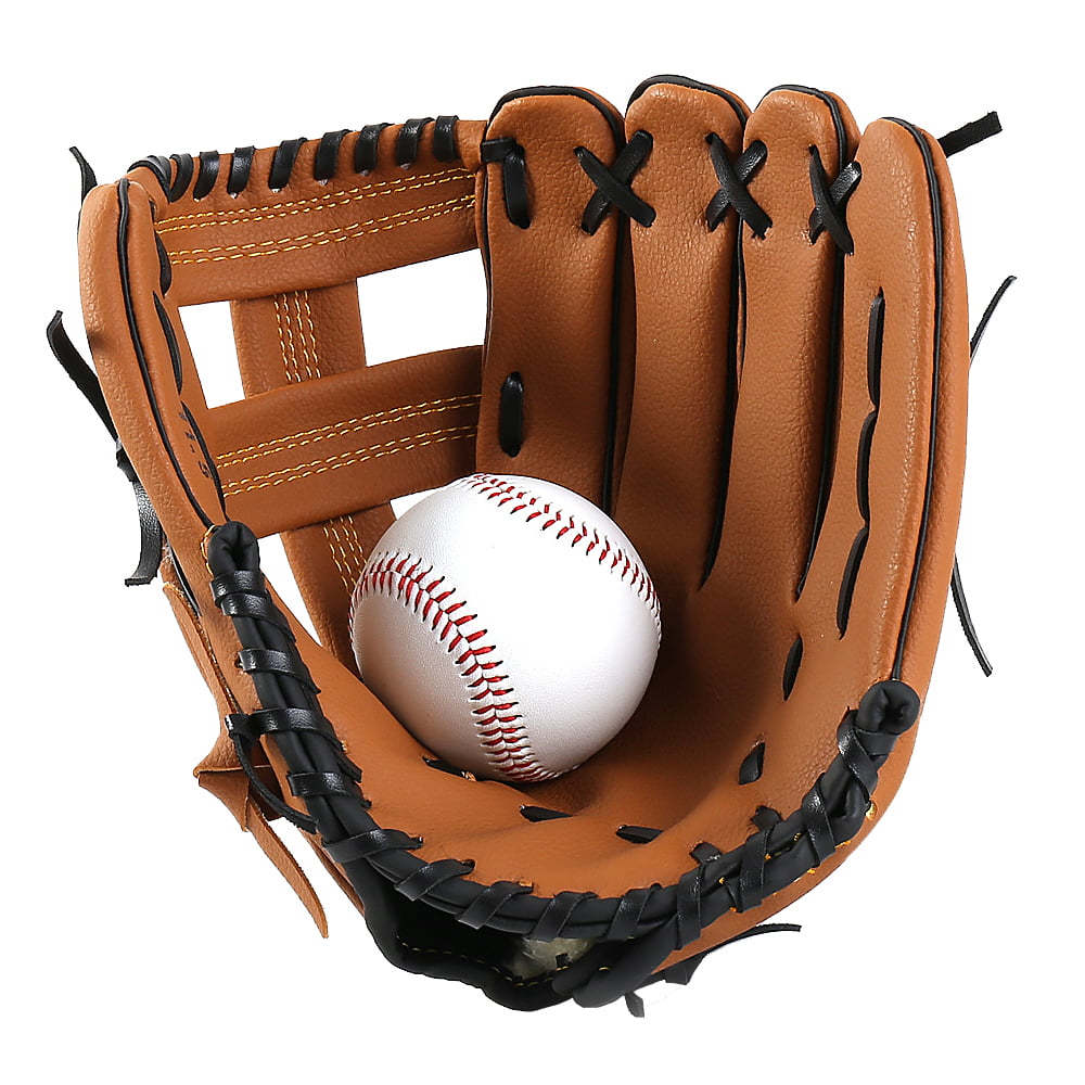 Nouveau sports Soft Ball en cuir gant de base-ball lanceur de Formation Professionnelle adjult 