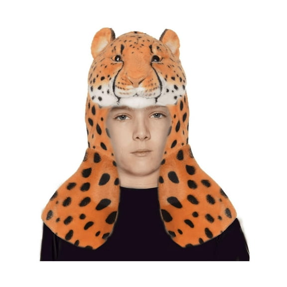 Cheetah Adult Costume Animal Headpiece | One Size
