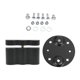 thumbnail image 1 of Paquete estándar Montaje Rx-Pm Negro Universal Hierro Plástico Retrofit Accesorios Macarena Manija de montaje del paquete, 1 of 7