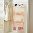 thumbnail image 4 of Qholemyo Sock Storage Hanging Bag Wardrobe Door Hanging Dormitory Storage Bag Closet Storage Organizer Storage For Clothes Small Closet Organizers And Storage, 4 of 4