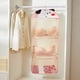 thumbnail image 4 of Bolsa organizadora para puerta de armario, ideal para calcetines, ropa interior y artículos pequeños. 40 x 111 cm. Multibolsillos, transpirable, con ganchos resistentes., 4 of 4