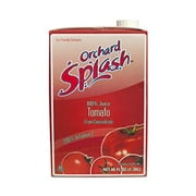 Orchard Splash 46oz Ready to Drink Juice, Tomato 100% (12 - 46oz Aseptic Cartons per Case)