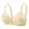 thumbnail image 2 of Aofany Wireless Bras for Women No Underwire Full Coverage Push Up Wirefree Bras Seamless Tshirt Bras Soft Everyday Bra, 36B/C-42B/C, 2 of 8
