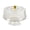 A, variant on Jkung Vintage Style Glass Cake Stand with Dome Lid 360-Degree Clear Visibility Cake Plate Cakes Cupcakes Pastries Fruit Stand