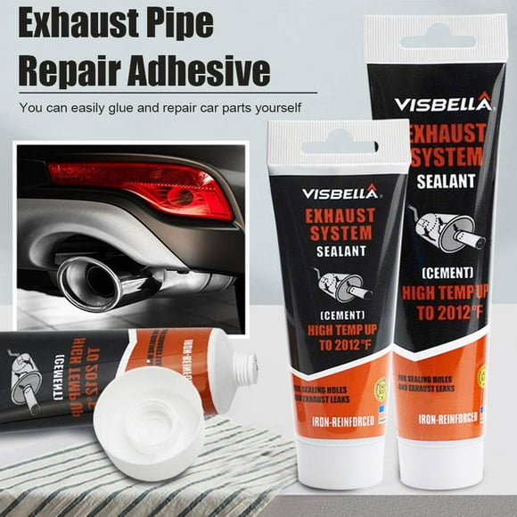 Car Exhaust Pipe Repair Glue Cement Filler High Temperature Silicone Sealant