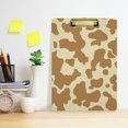 thumbnail image 6 of GZHJMY Cow Clipboards Acrylic A4 Letter Size Clipboards with Metal Clip for Nurses, Students, Teachers, Classroom, Office, 6 of 7