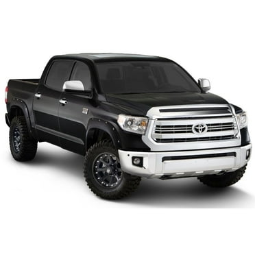 Bushwacker 16-18 Toyota Tundra Fleetside Pocket Style Flares 4pc - Midnight Black