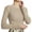 Khaki, variant on MSJUHEG Womens Long Sleeve Tops Turtleneck Sweater Women Polyester Round Neckline Pullover Style Long Sleeves Lightweight Women'S Sweaters Beige L