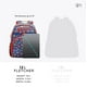 thumbnail image 5 of Mochila simple y moderna de Disney para niñas en edad escolar, 5 of 6