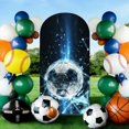 thumbnail image 4 of Stretchy U Shaped Cloth Round Arch Cover Elastic Arch Sleeve for Party, 4 of 7